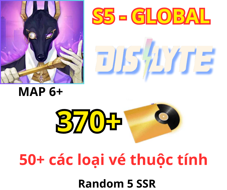 S5 - Dislyte 370 + Đĩa Nhạc Vàng